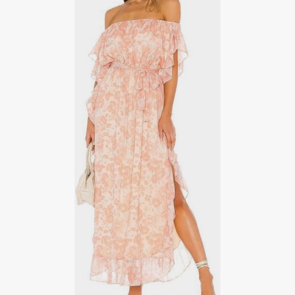 Tularosa Dresses & Skirts - Tularosa Blaire Dress in Blush Poppy Floral